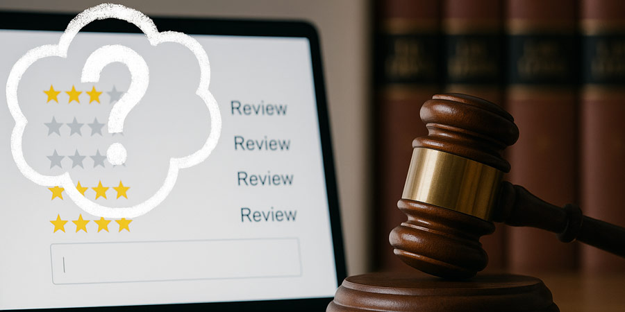 Ley contra reseñas falsas